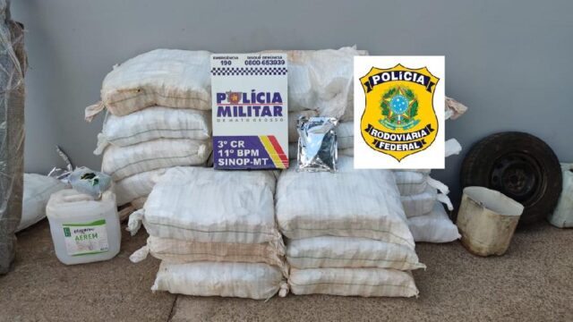polícia, defensivos contrabandeados, mato grosso