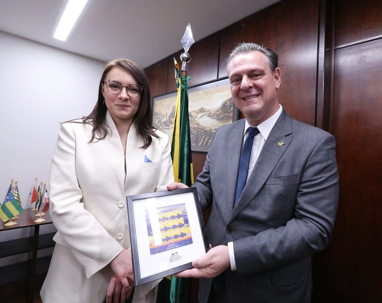Fávaro meets ministers from the United Kingdom and Ukraine
