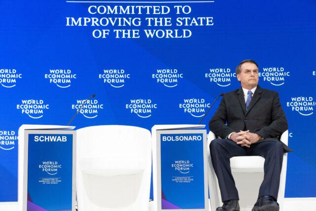 Jair Bolsonaro no Fórum Econômico Mundial