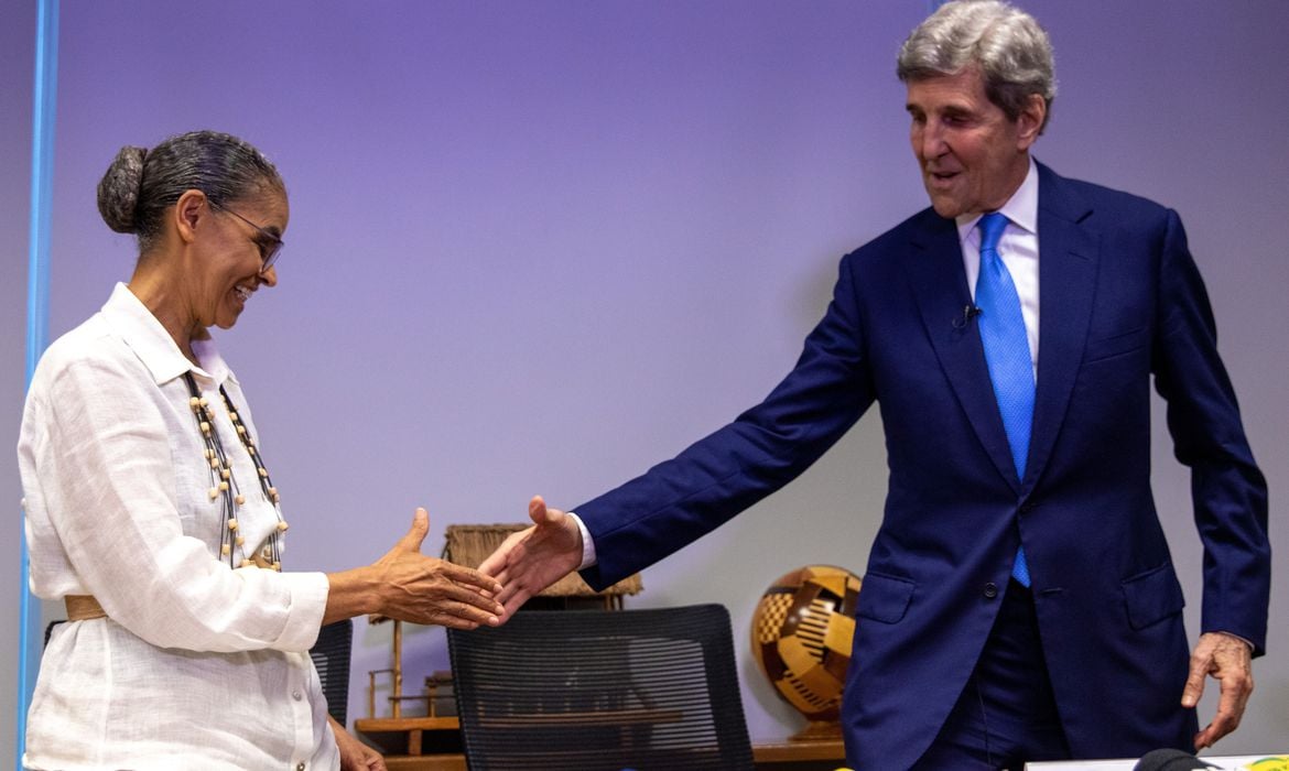 Kerry, Marina Silva, mudanças climáticas