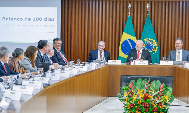 Lula, produtores, reunião