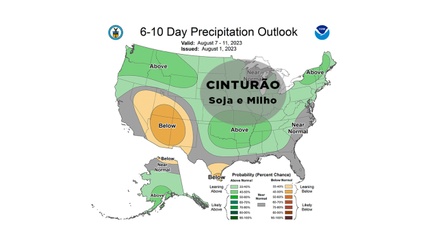 Mapa clima EUA