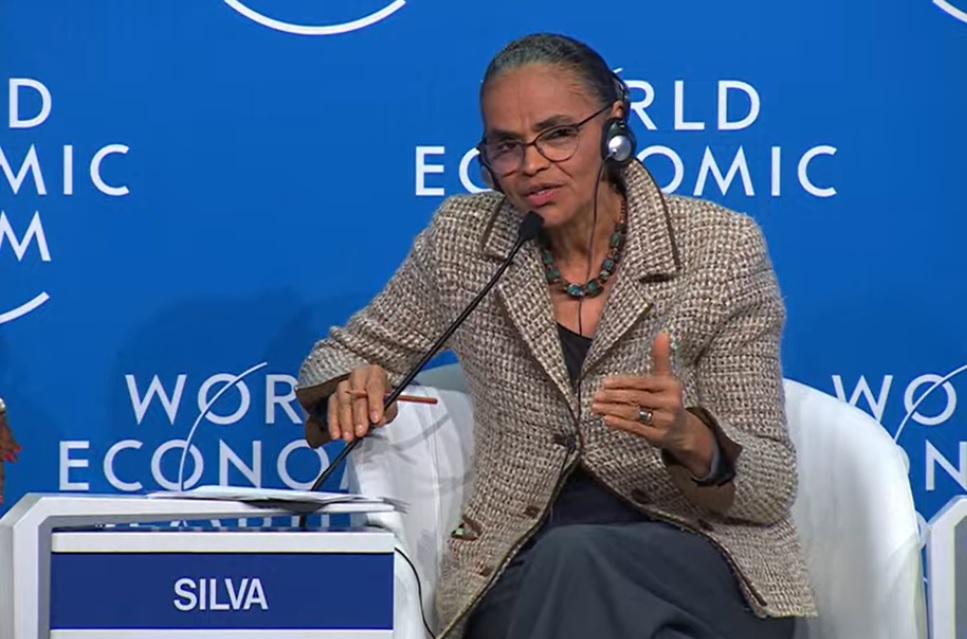 Marina Silva, Brasil, ministra do meio ambiente, Davos