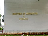 fachada do Ministério da Agricultura e Pecuária