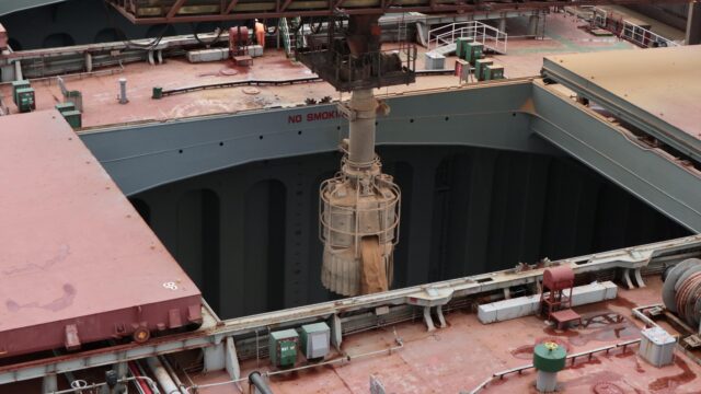 mega navio soja paranaguá