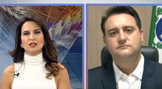 Governador do Paraná Ratinho Júnior