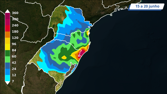 Região Sul - ciclone extratropical