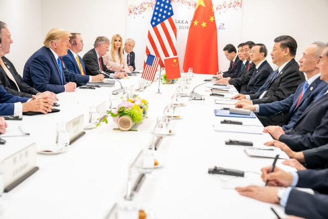 Presidente Donald Trump e Xi Jinping