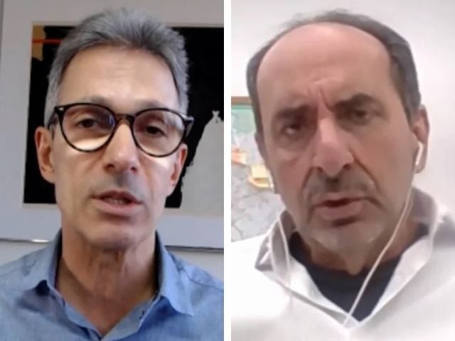 Romeu Zema e Alexandre Kalil, candidatos ao governo de Minas Gerais