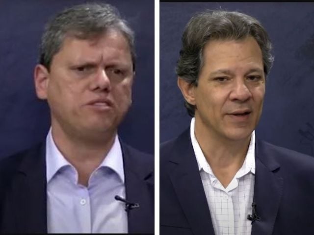 Fernando Haddad e Tarcísio de Freitas vão ao segundo turno para governo de São Paulo