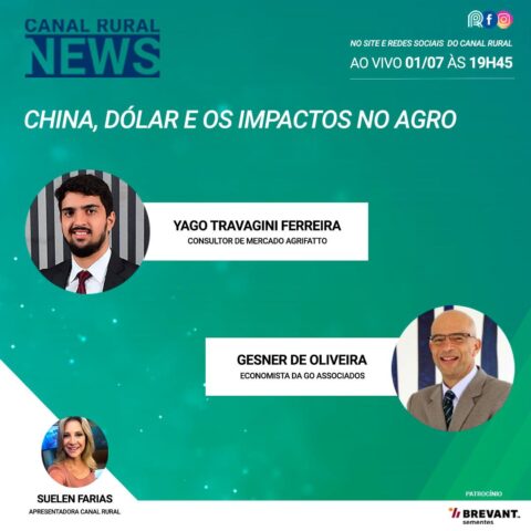 Assista na íntegra ao Canal Rural News: China, dólar e os impactos no agro