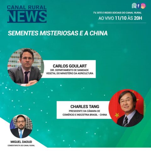 ASSISTA LIVE: Sementes misteriosas e a China