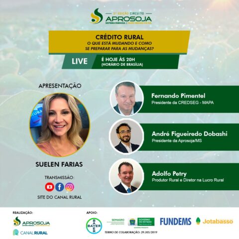 ASSISTA AGORA - Crédito rural: o que está mudando e como se preparar ASSISTA AGORA - Crédito rural: o que está mudando e como se preparar