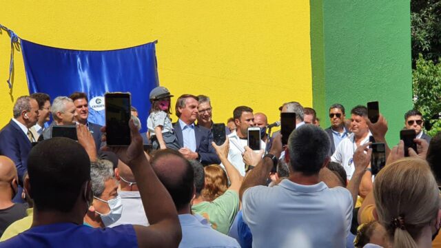 Jair Bolsonaro na Ceagesp