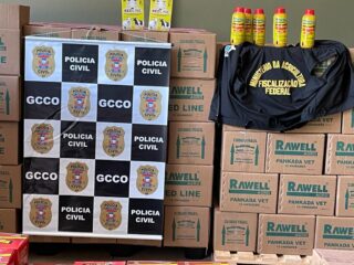 Operação em Campo Verde apreende R$ 5 milhões em agrotóxicos adulterados