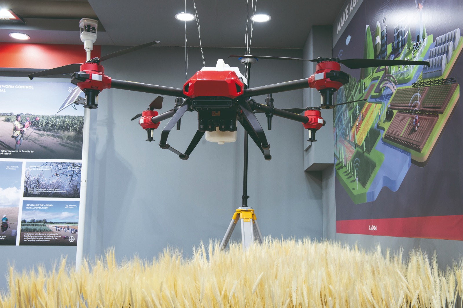 drone na feira na Alemanha