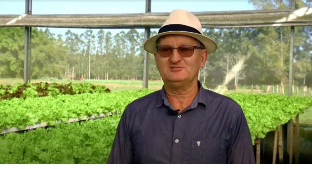 Luiz Egon Kremer, agricultor de Feliz (RS)