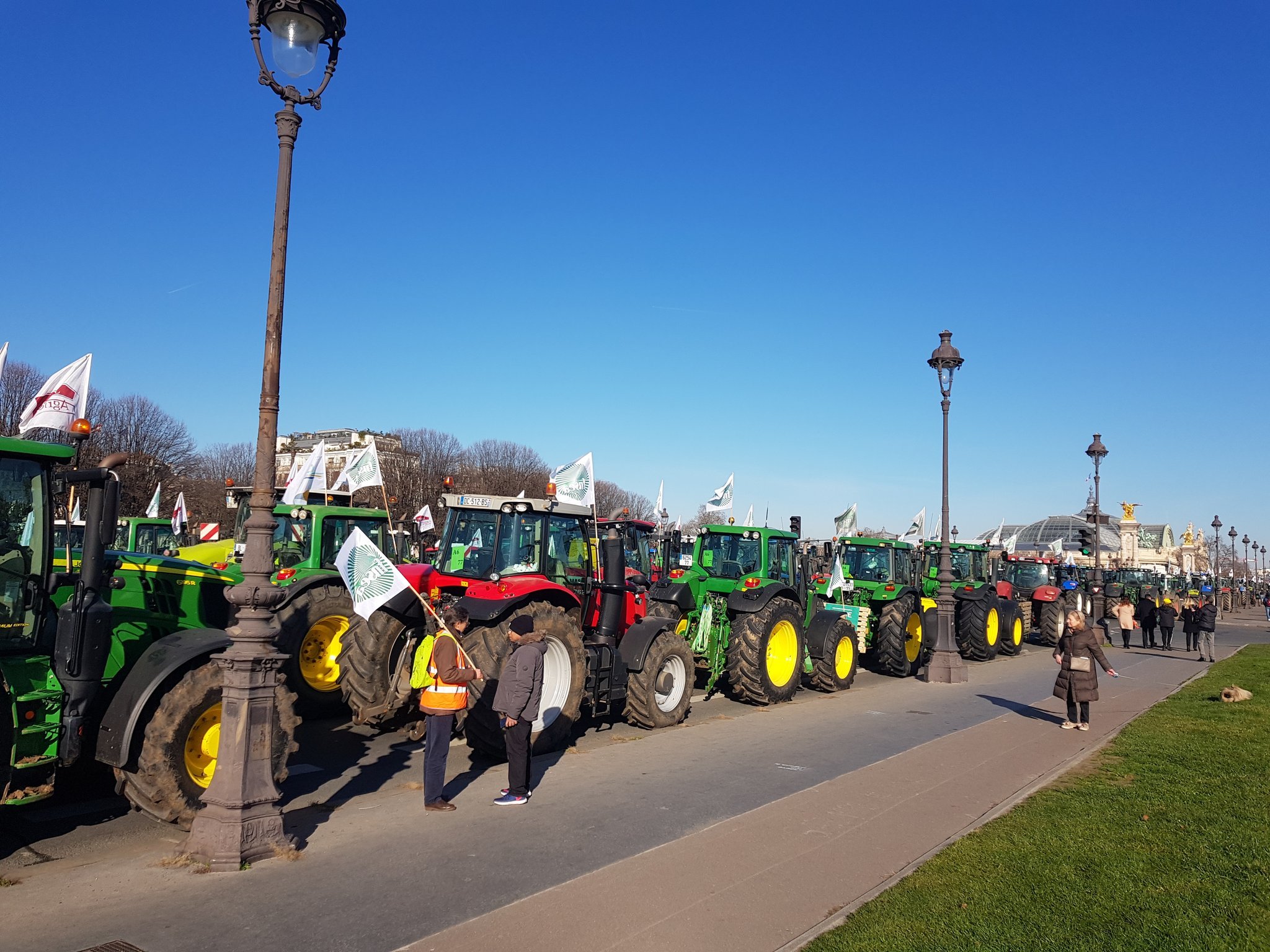 Agricultores franceses protestam contra o acordo Mercosul-União Europeia