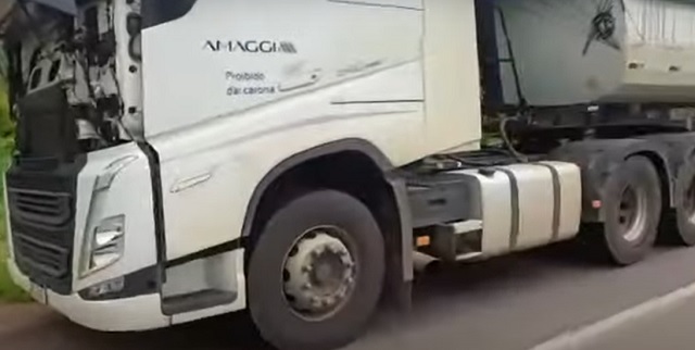 amaggi - tiros contra caminhões da empresa do ex-ministro blairo maggi