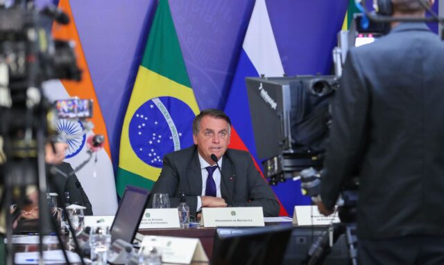 bolsonaro em Cúpula do Brics