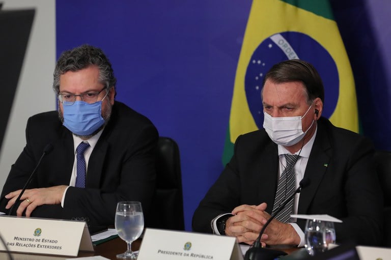Bolsonaro em reunião do Mercosul
