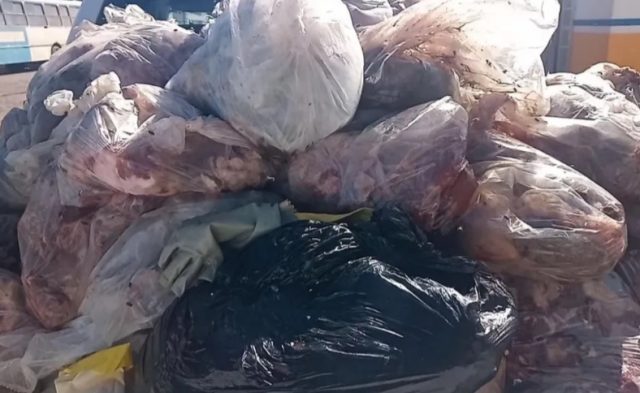 carne apreendida