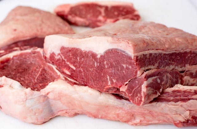 carne bovina - exportações