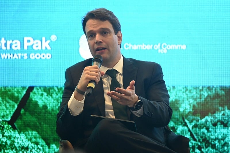 Presidente da Fiemt Gustavo de Oliveira na COP27