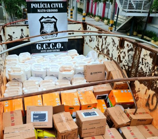 defensivos agrícolas Polícia Civil de Mato Grosso GCCO 2