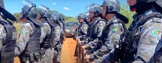 direito à propriedade - invasão de terra - polícia militar de goiás