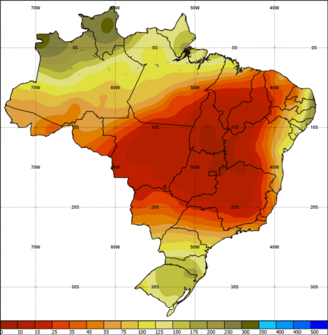 clima brasil central