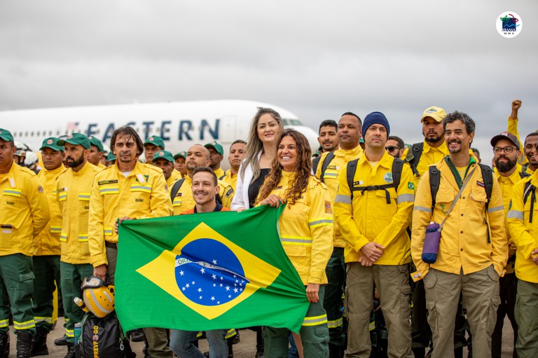 Equipe do Ibama embarca em ajuda humanitária para combate aos incêndios florestais no Canadá