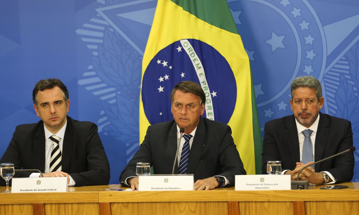 Bolsonaro, Lira e Pacheco