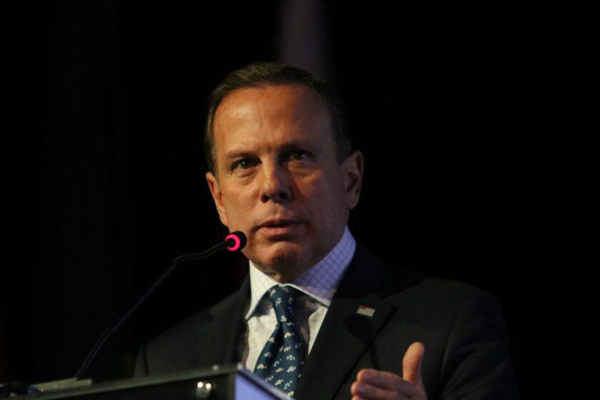 João Doria fala sobre retirada de ICMS cobrado sobre combustíveis