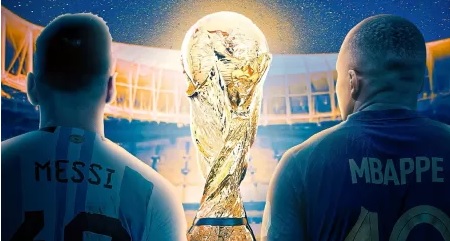 messi e mbappe - argetina e frança - jogadores na final da copa do mundo do catar 2022