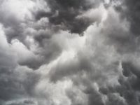 nuvens carregadas e frente fria - previsão do tempo - região sul