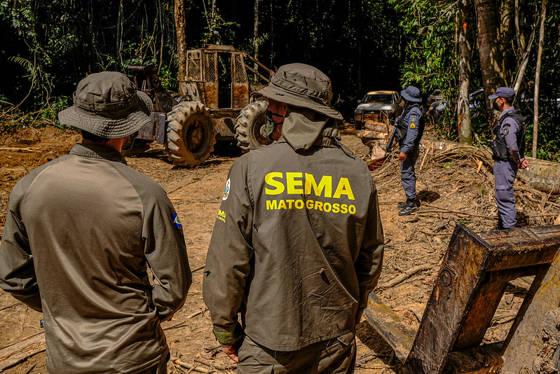 sema-mt mato grosso desmatamento crimes ambientais operação Amazônia foto Mayke Toscano Secom-MT