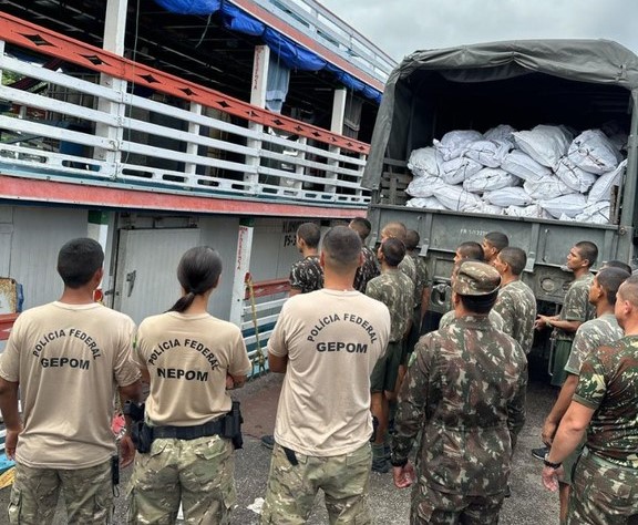 Polícia Federal apreende 19 toneladas de peixes ilegais em Tabatinga