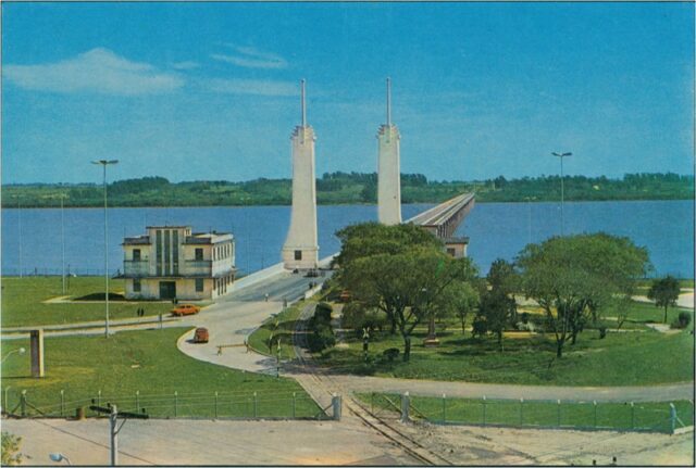 ponte brasil argentina - transporte de carga