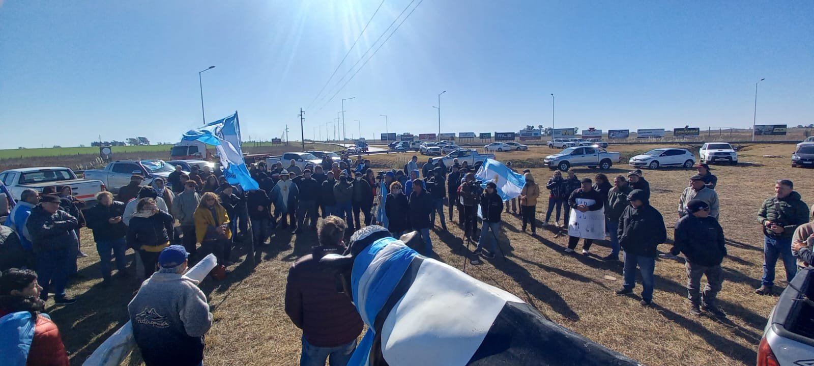 produtores rurais da argentina - protesto 2