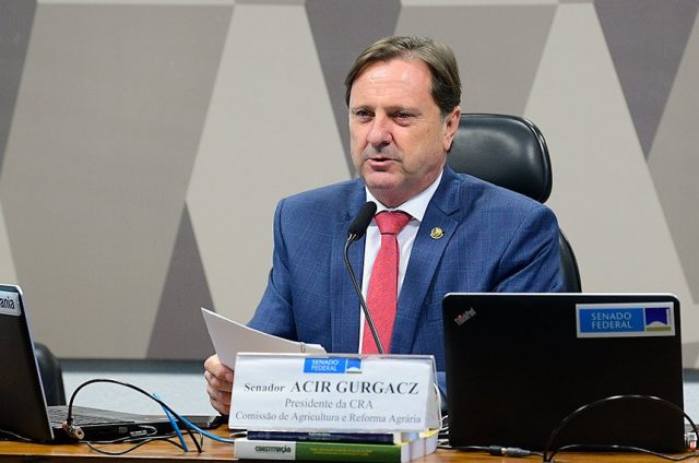 senador acir gurgacz - pl dos pesticidas - votação adiada