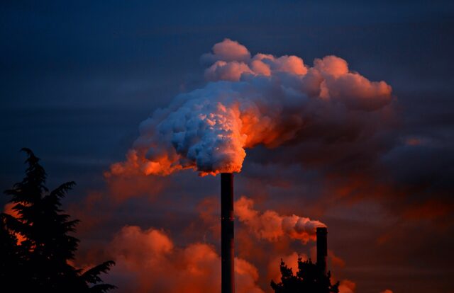 gás efeito estufa indústria desastre ambiental aquecimento global