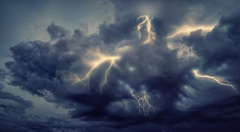previsão, chuvas, tempestades, raios - rota dos temporais - trovoadas - raios e rajadas de vento